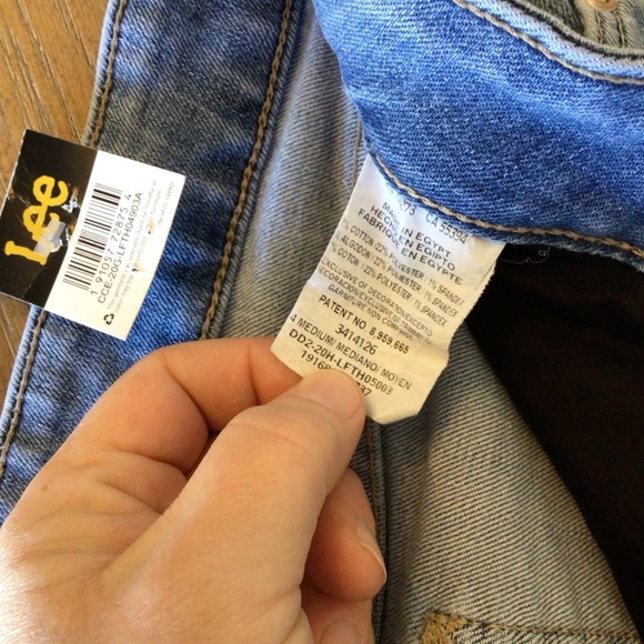 Lee Womens Medium Wash Midrise Stretch Bootcut Jeans Size 14 - Picture 8 of 9